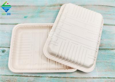 Matériau biodégradable en bambou compostable sans assiettes alimentaires en plastique