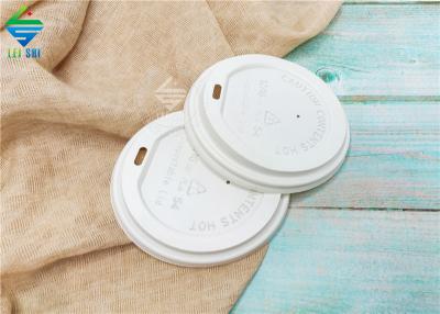 Couvercles de gobelets en papier de café non en plastique dégradables en matériau biodégradable en bambou